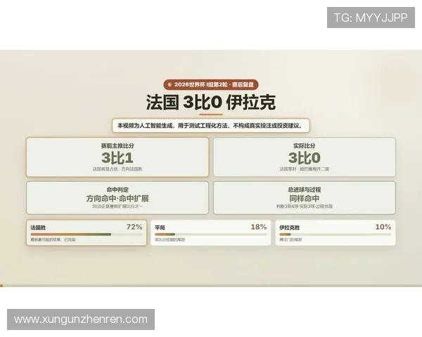 2026年世界杯法国VS伊拉克比赛胜负走势及关键球员分析 2026年世界杯法国VS伊拉克比赛胜负走势及关键球员分析